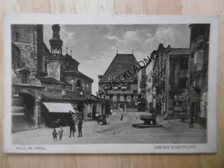 RAKOUSKO, TYROLSKO, HALL IN TIROL, NÁMĚSTÍ