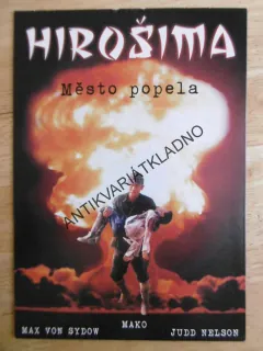 HIROŠIMA, MĚSTO POPELA, DVD FILM