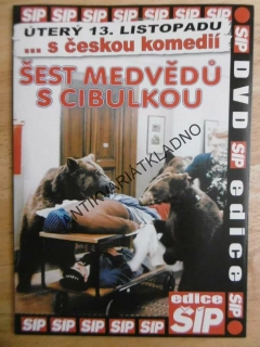 ŠEST MEDVĚDŮ S CIBULKOU, DVD FILM 