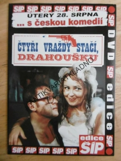 ČTYŘI VRAŽDY STAČÍ, DRAHOUŠKU, DVD FILM