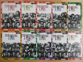 ČTYŘI Z TANKU A PES, 1-10 DVD FILM SERIÁL