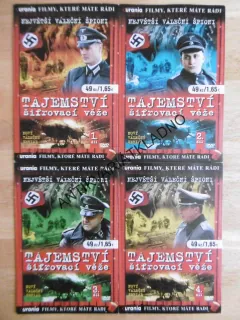 TAJEMSTVÍ ŠIFROVACÍ VĚŽE 1-4, DVD FILM