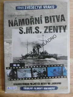 NÁMOŘNÍ BITVA S.M.S. ZENTY, DVD FILM DOKUMENT
