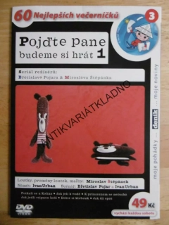 POJĎTE PANE BUDEME SI HRÁT 1., DVD FILM,
