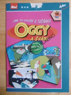 OGGY A ŠVÁBI, JAK TO CHODÍ U TUČŇÁKŮ, DVD FILM 