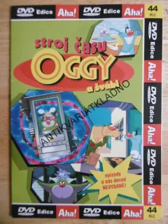 OGGY A ŠVÁBI, STROJ ČASU, DVD FILM 