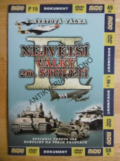 NEJVĚTŠÍ VÁLKY 20.STOLETÍ, DVD FILM DOKUMENT