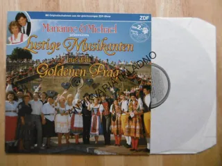 MARIANNE A MICHAEL, LUSTIGE MUSIKANTEN AUS DEM GOLDENEN PRAG, LP