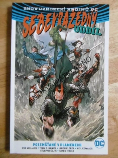 SEBEVRAŽEDNÝ ODDÍL, POZEMŠŤANÉ V PLAMENECH, KOMIKS DC COMICS,CREW 4., **an