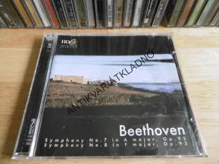 BEETHOVEN,SYMPHONY NO. 7 A 8., CD HUDBA