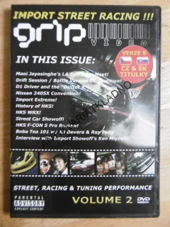 IMPORT STREET RACING, GRIP, DVD FILM DOKUMENT
