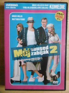 MŮJ SOUSED ZABIJÁK,2., BRUCE WILLIS,MATTHEW PERRY, DVD FILM 