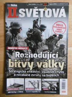 II. SVĚTOVÁ, VÁLKA REVUE 7-8/2020,ČASOPIS VÁLKA, ARMÁDA