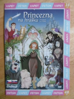 PRINCEZNA NA HRÁŠKU, DVD FILM