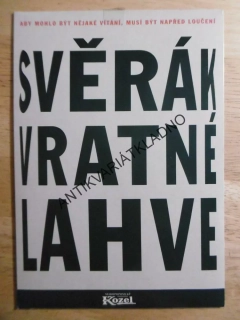 VRATNÉ LAHVE, DVD FILM 