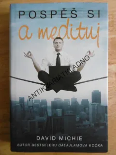POSPĚŠ SI A MEDITUJ, MEDITACE, DAVID MICHIE