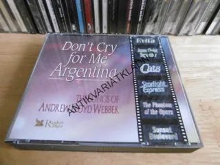 DON´T CRY FOR ME ARGENTINA, 3X CD hudba