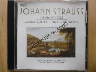 JOHANN STRAUSS, VIENNA WALTZES, CD HUDBA