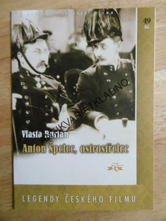ANTON ŠPELEC, OSTROSTŘELEC, VLASTA BURIAN, DVD FILM  ČR