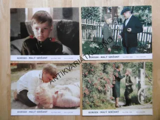 BORISEK - MALÝ SERŽANT, 4 KUSY, FOTOSKA FILM SSSR