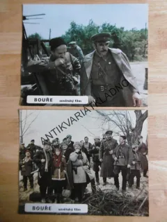 BOUŘE, 2 KUSY, FOTOSKA FILM SSSR