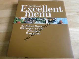 EXCELLENT MENU, EVA FILIPOVÁ, KUCHAŘKA, RECEPTY, Anglicky, **an