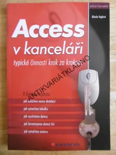 ACCESS V KANCELÁŘI, TYPICKÉ ČINNOSTI KROK ZA KROKEM, BLANKA VOGLOVÁ,**an