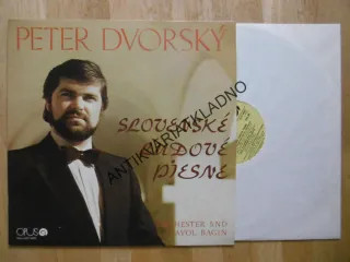 PETER DVORSKÝ SLOVENSKÉ LUDOVÉ PIESNE, LP