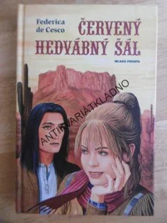 ČERVENÝ HEDVÁBNÝ ŠÁL, FEDERICA DE CESCO, **an