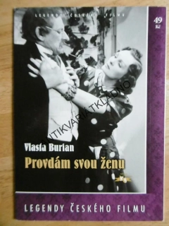 PROVDÁM SVOU ŽENU, VLASTA BURIAN, DVD FILM 