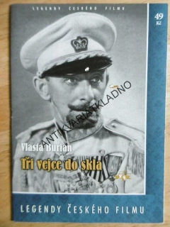 TŘI VEJCE DO SKLA, VLASTA BURIAN, DVD FILM 
