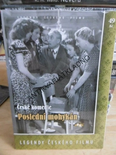 POSLEDNÍ MOHYKÁN, MARVAN. DVD FILM