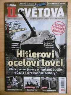 II. SVĚTOVÁ, VÁLKA REVUE 1-2/2021,ČASOPIS VÁLKA, ARMÁDA