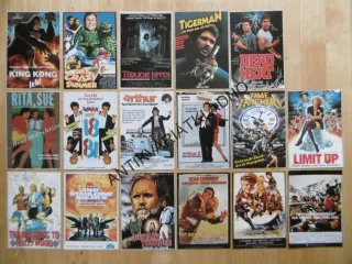 FILM. KARTIČKY, NĚMECKO, ČASOPIS VIDEO PLUS, 17KS