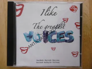 I LIKE THE GREATEST VOICES,2.,  CD HUDBA