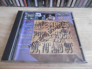 MILESTONES OF POP AND ROCK OF 60,70,80´ ,20 PÍSNÍ,  CD hudba