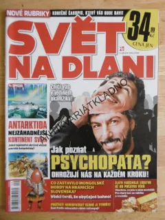 SVĚT NA DLANI 9/2016, JAK POZNAT PSYCHOPATA