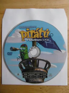 DOBRODRUŽSTVÍ PIRÁTŮ V ZELENINOVÉ ZEMI, DVD FILM