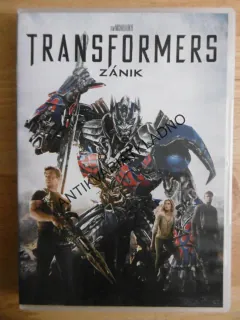 TRANSFORMERS ZÁNIK, DVD FILM