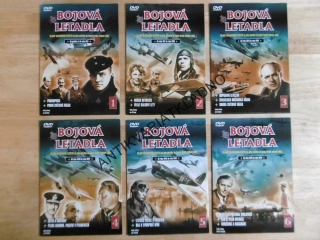 BOJOVÁ LETADLA,1-6, LETECTVÍ, DOKUMENT DVD FILM 2.SVĚT.VÁLKA