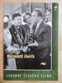 ROZTOMILÝ ČLOVĚK, OLDŘICH NOVÝ, DVD FILM 
