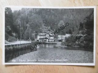SASKÉ ŠVÝCARSKO, Lichtenhainer Wasserfall, NĚMECKO