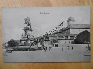 PODĚBRADY, NÁMĚSTÍ, 1913, OKRES NYMBURK