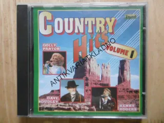 COUNTRY HITS 1, CD HUDBA