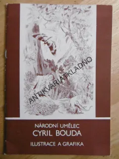NÁRODNÍ UMĚLEC CYRIL BOUDA, ILUSTRACE A GRAFIKA, KLADNO