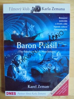 BARON PRÁŠIL, KAREL ZEMAN, DVD FILM