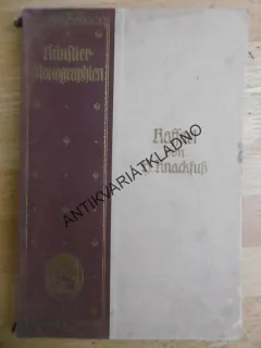 RAFFAEL VON H. KNACKFUSS, 1921, NĚMECKY, 