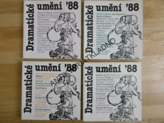 DRAMATICKÉ UMĚNÍ '88, 4 KUSY, **an