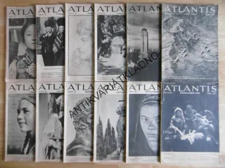 ATLANTIS, 1-12/1932, NĚMECKY, ČASOPIS , CESTOPIS