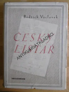 ČESKÝ LISTÁŘ, BEDŘICH VÁCLAVEK, **an